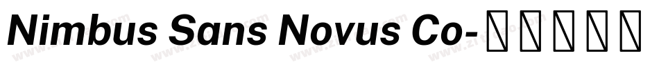 Nimbus Sans Novus Co字体转换